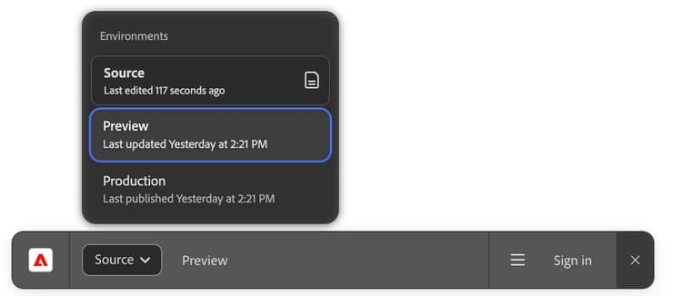 AEM Sidekick in the editor environment