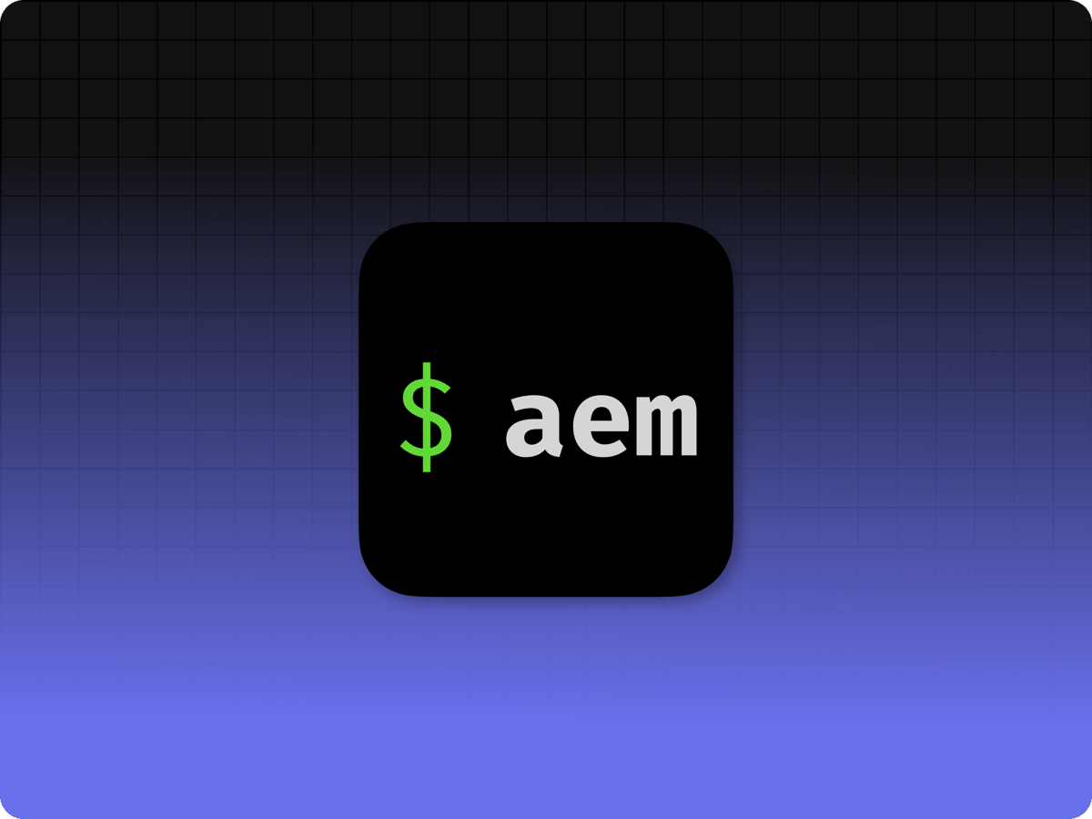 aem Command Line Reference